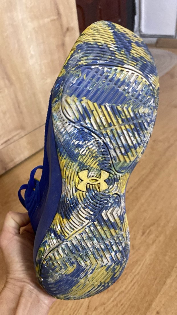 Mavi Under Armour Basketbol Ayakkabısı - Görsel 4