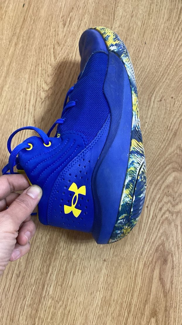 Mavi Under Armour Basketbol Ayakkabısı - Görsel 3