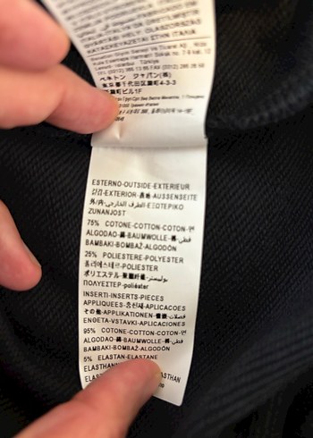 Benetton Siyah Kapüşonlu Salaş Kadın Sweatshirt - Görsel 5