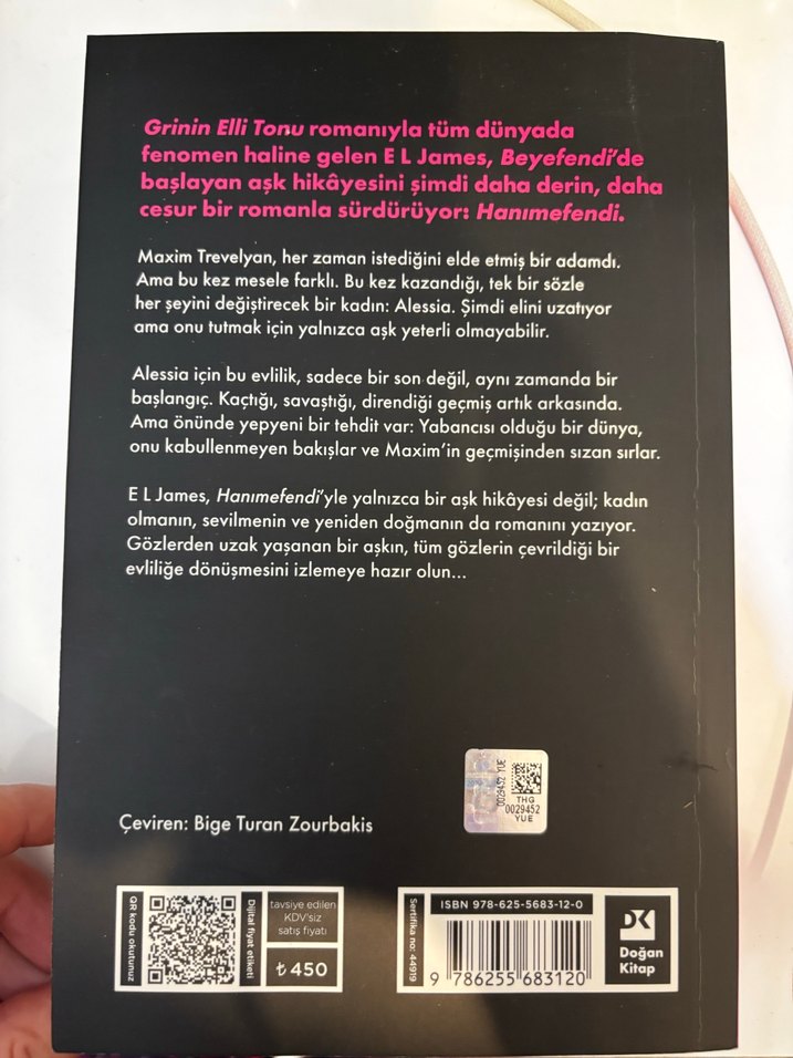 Hanımefendi - E L James - Görsel 2