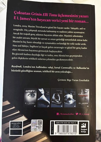 Beyefendi - E L James - Görsel 2