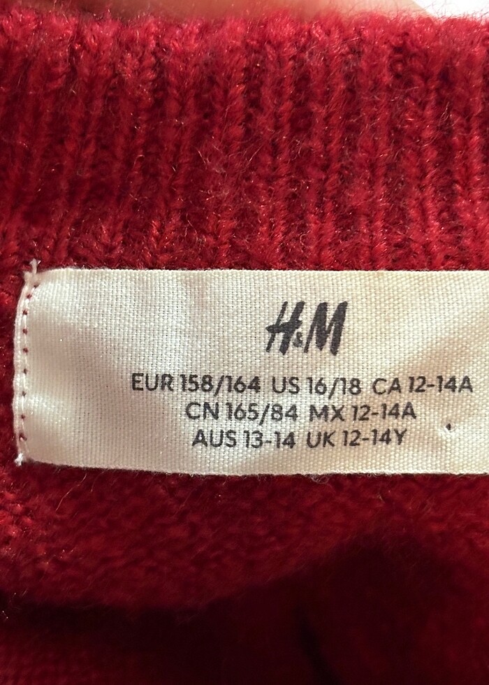 H&M kız çocuk kazak 12/14 yaş - Görsel 4