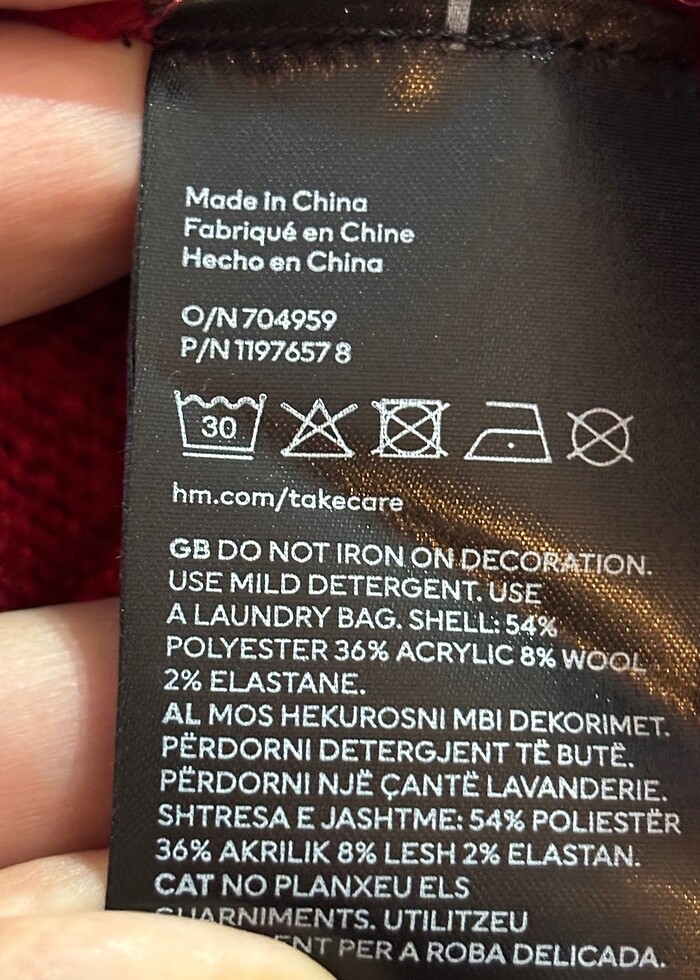 H&M kız çocuk kazak 12/14 yaş - Görsel 5