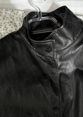 Zara deri ceket - Görsel 4