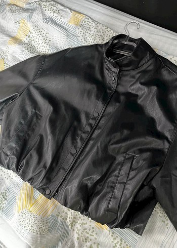 Zara deri ceket - Görsel 6