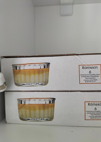 Beden çeşitli Renk 6'lıRamekin Seti