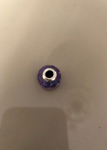 Mor Boncuklu Kadın Charm - Görsel 2