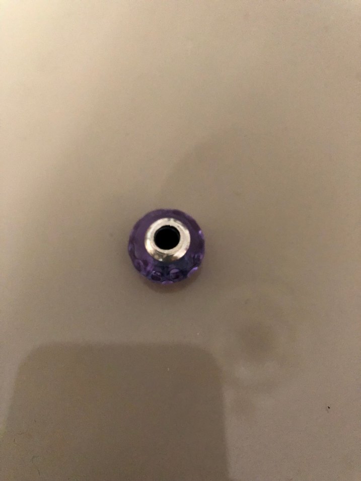 Mor Boncuklu Kadın Charm - Görsel 2