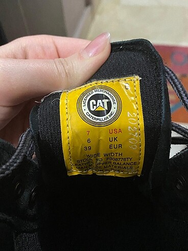 39 Beden Kadın Orijinal Caterpıllar Bot