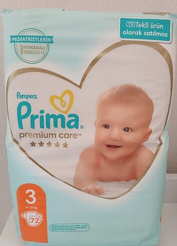 Prima Premium Care 3 Numara (72 Adet)