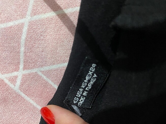 xs Beden siyah Renk Siyah crop