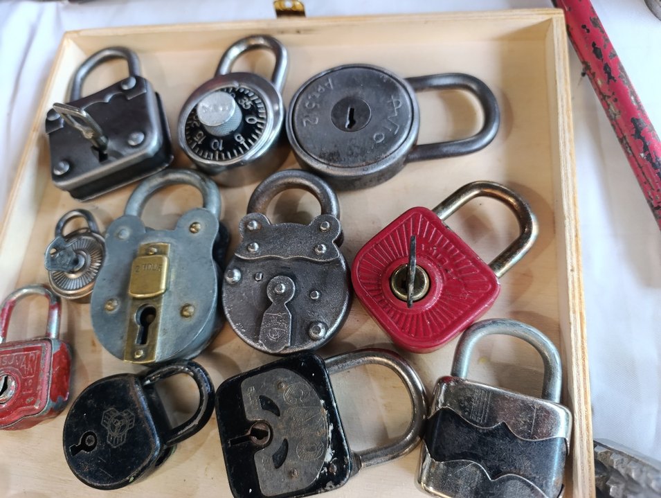 Eski kilitler 11 adet - Görsel 2