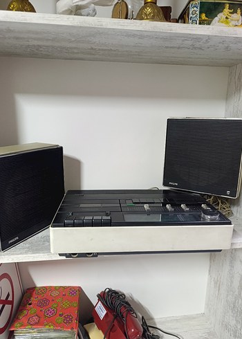 Philips Siyah  Müzik Sistemi Kasetçalar,Radyo - Görsel 7