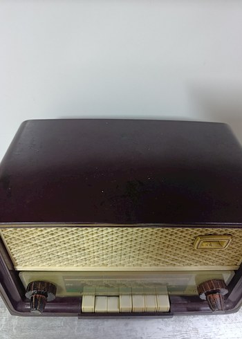 BAKALİT KASA ESKİ RADYO ÇALIŞIR DURUMDA - Görsel 2