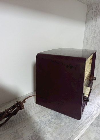 BAKALİT KASA ESKİ RADYO ÇALIŞIR DURUMDA - Görsel 3