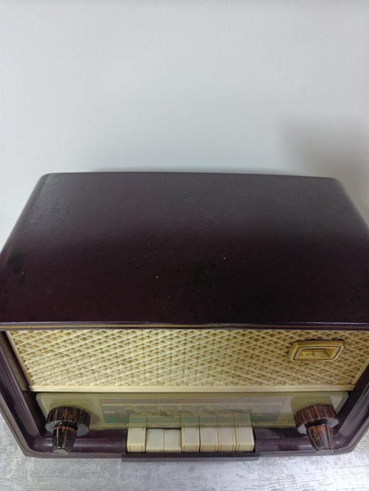 BAKALİT KASA ESKİ RADYO ÇALIŞIR DURUMDA - Görsel 2