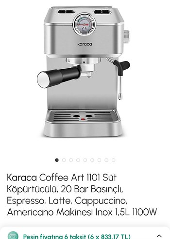karaca espresso kahve makinesi - Görsel 8