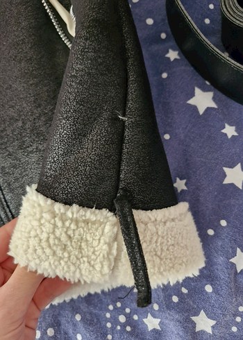 içi peluş ceket - Görsel 4