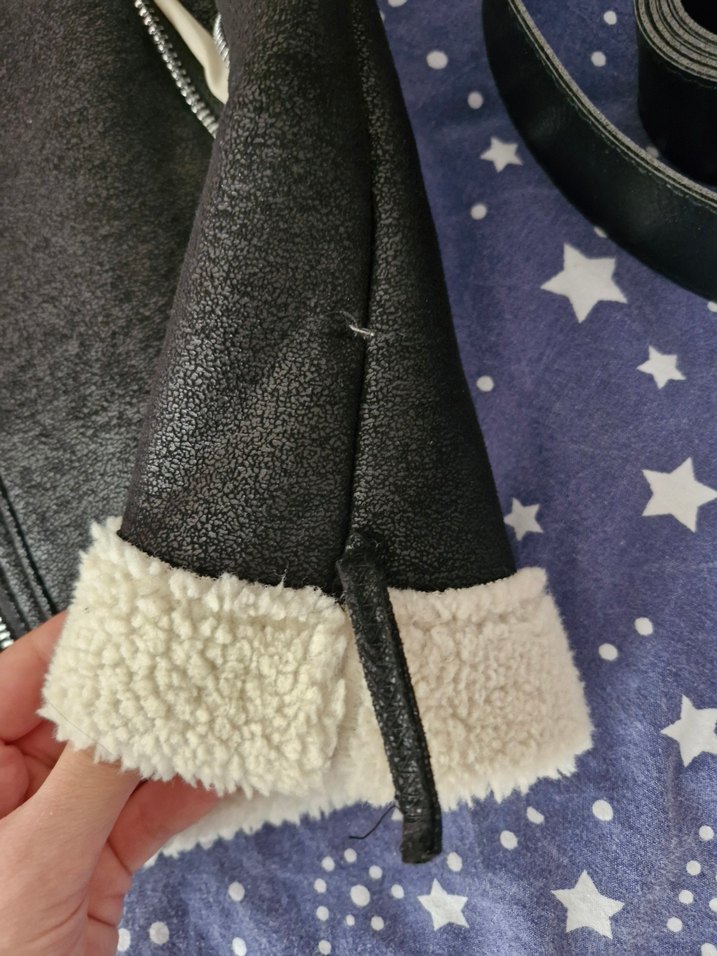 içi peluş ceket - Görsel 4