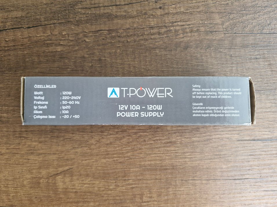 12V 10A - 120W power supply - Görsel 2