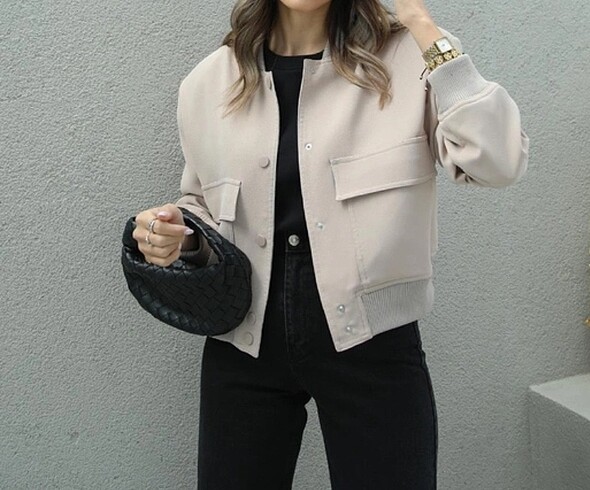 s Beden Zara model büyük cepli bomber ceket