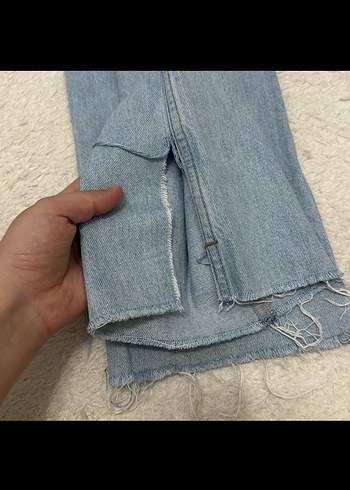 Diğer Wide leg kot pantolon