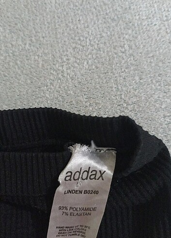 s Beden siyah Renk ADDAX SİYAH CROP