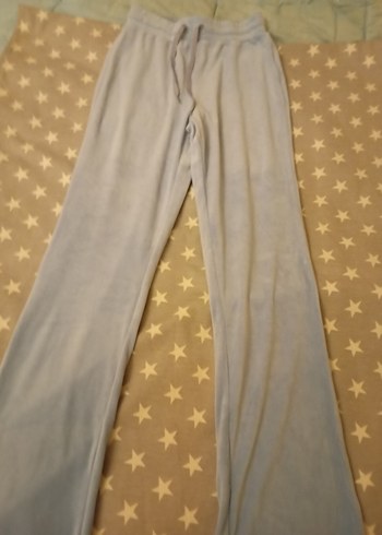 Mavi Midi Kadın Denim Eşofman Altı - Görsel 12