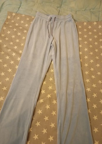 Mavi Midi Kadın Denim Eşofman Altı - Görsel 13