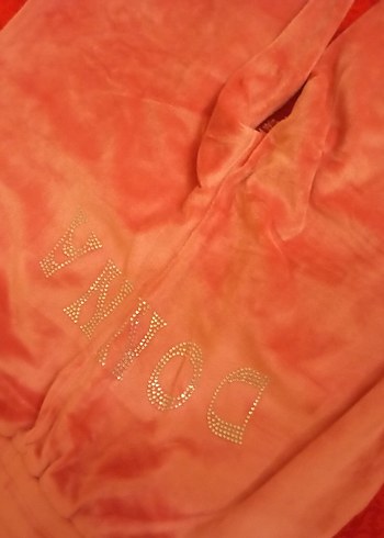 Pembe Dantel Detaylı Salaş Kadın Eşofman Altı - Görsel 11