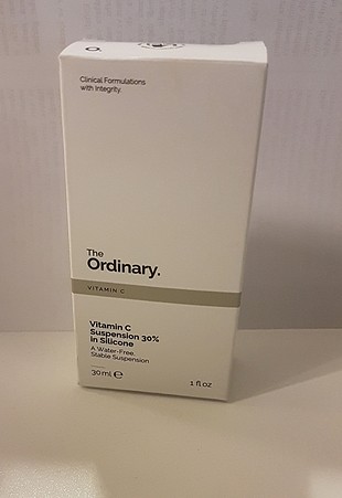 Vitamin C Suspension 30% in Silicone