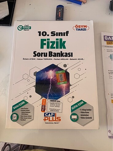 Çap Plus 2024 Baskı 10.Sınıf Fizik