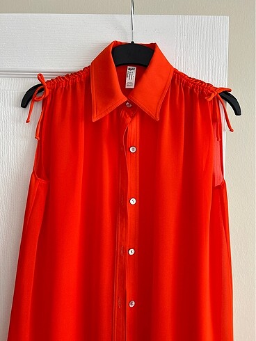Şifon tunik 90 cm uzunluğu