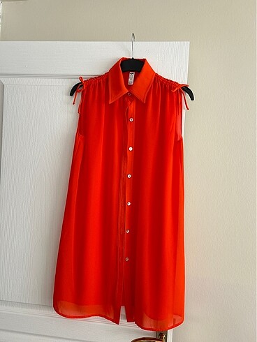 Zeki Şifon tunik 90 cm uzunluğu