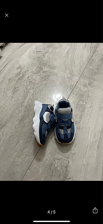 24 Beden mavi Renk Vicco 24 Numara Unisex Spor Ayakkabı