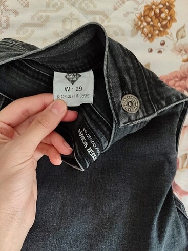29 Beden siyah Renk Kot pantolon