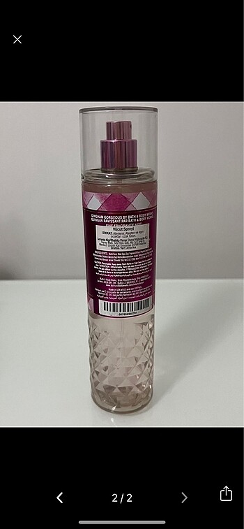 Bath & Body Works Gingham Gorgeous vücut spreyi