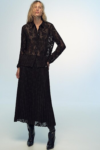 Zara midi etek