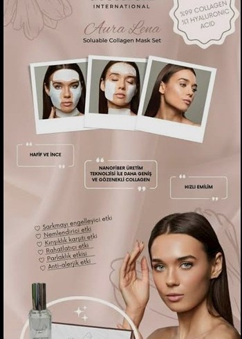 doctorem aura lena kolajen yüz maskesi - Görsel 2