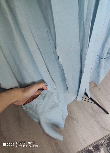 l Beden Trendyolmilla mavi sabahlık