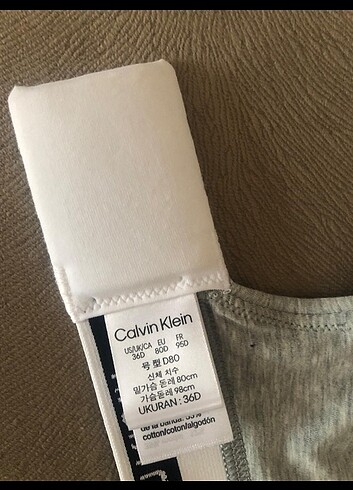 m Beden Calvin Klein sütyen bra