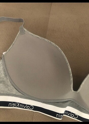 m Beden gri Renk Calvin Klein sütyen bra