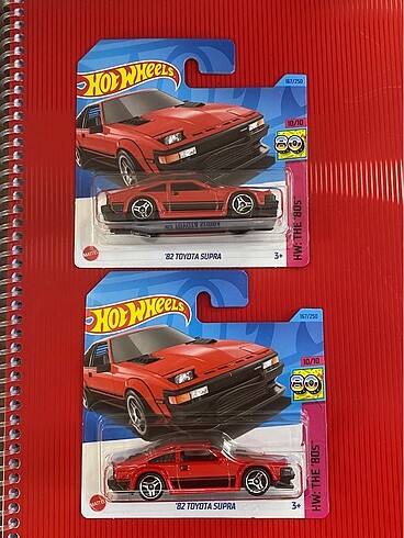4 adet Hot Wheels Supra