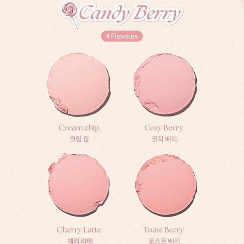 Beden Renk Dasique Blending Mood Cheek Ice Cream Edition