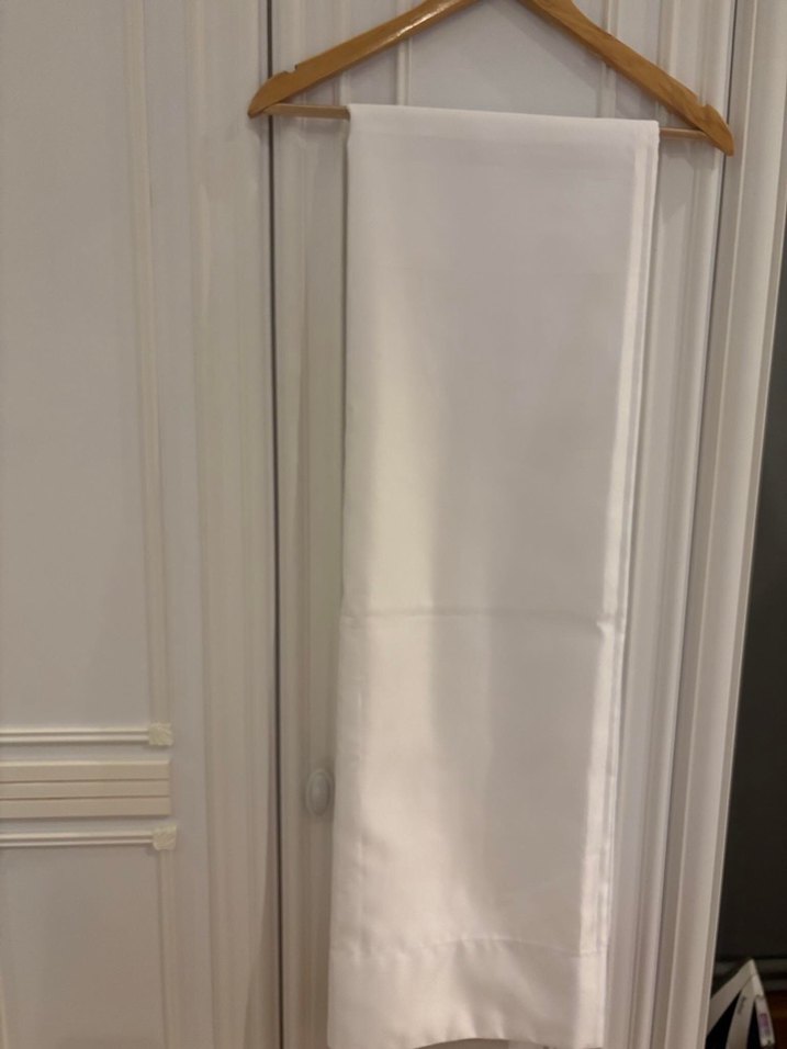 Beyaz saten güneşlik - Görsel 4