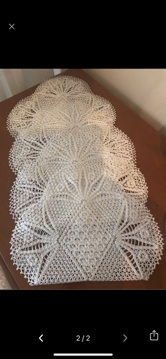 El Yapımı runner örtü - Görsel 2