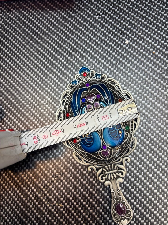 Dekoratif El Aynası ve Tarak Seti - Görsel 5