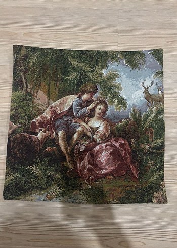 Goblen kırlent kılıfı - Görsel 2