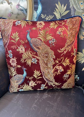 Lüx goblen kırlent Desenli Modern Klasik - Görsel 3