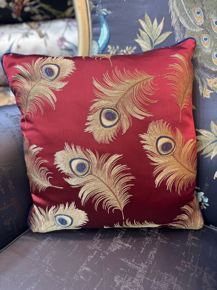 Lüx goblen kırlent Desenli Modern Klasik - Görsel 2